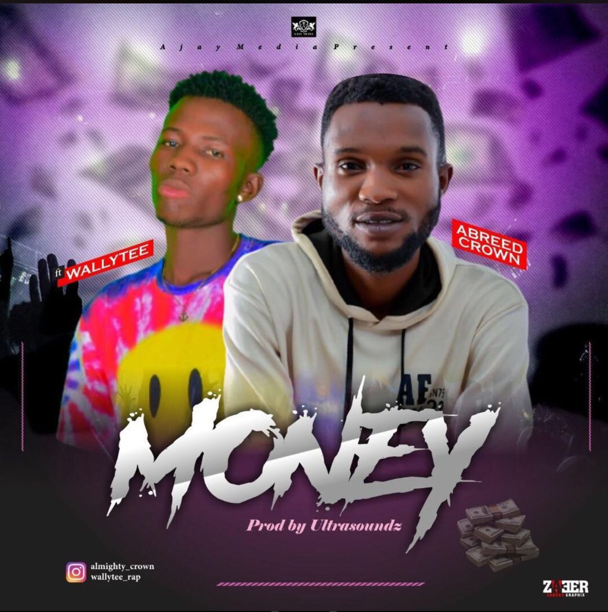 Music : Abreed Crown Ft. Wallytee – Money
