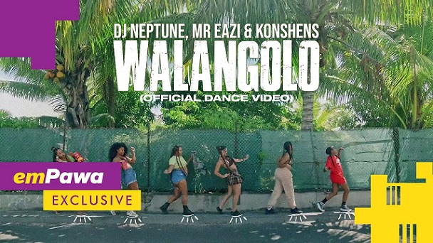 DJ Neptune ft. Mr Eazi & Konshens – Walangolo Dance Video