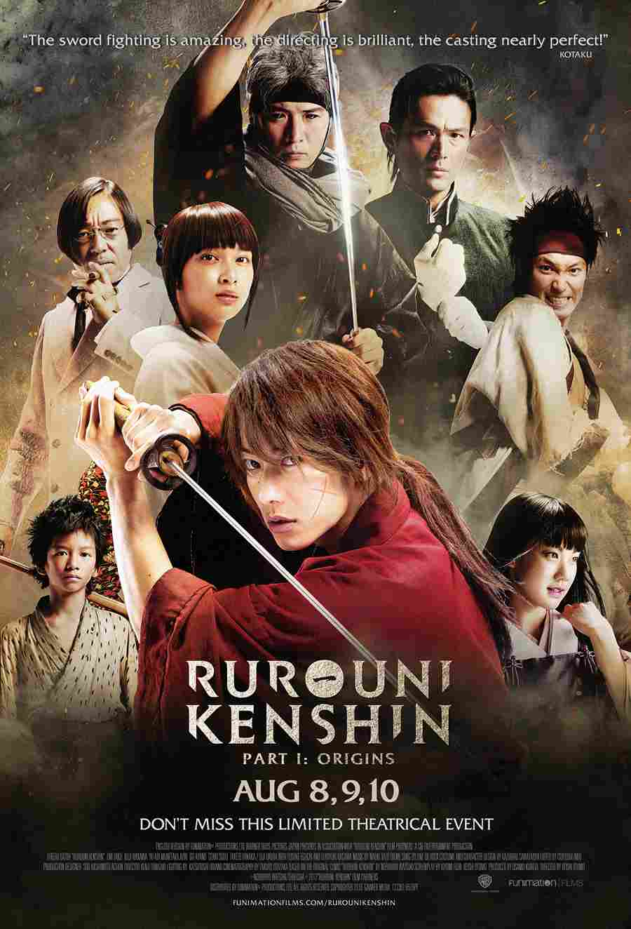 Rurouni Kenshin Part I: Origins (2012) [Japanese Movie]