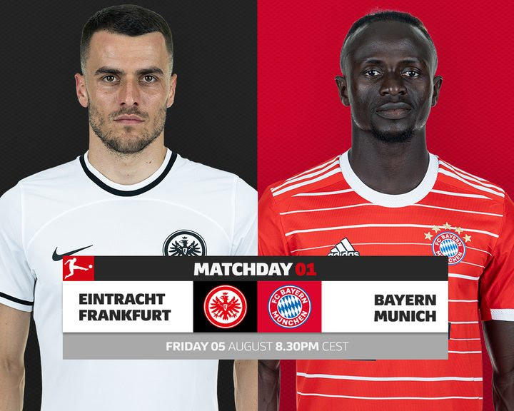 LIVE STREAM: Eintracht Frankfurt vs Bayern Munich (Bundesliga 2022/23)