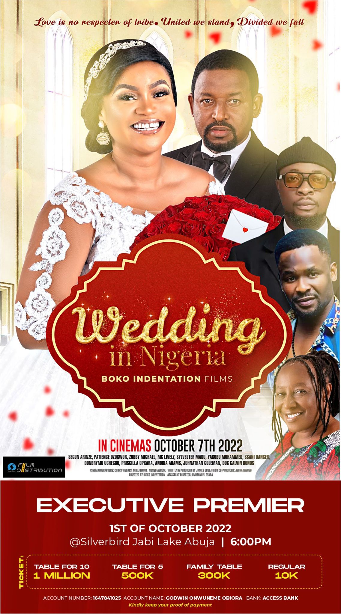 GIST : Wedding In Nigeria Movie Premier