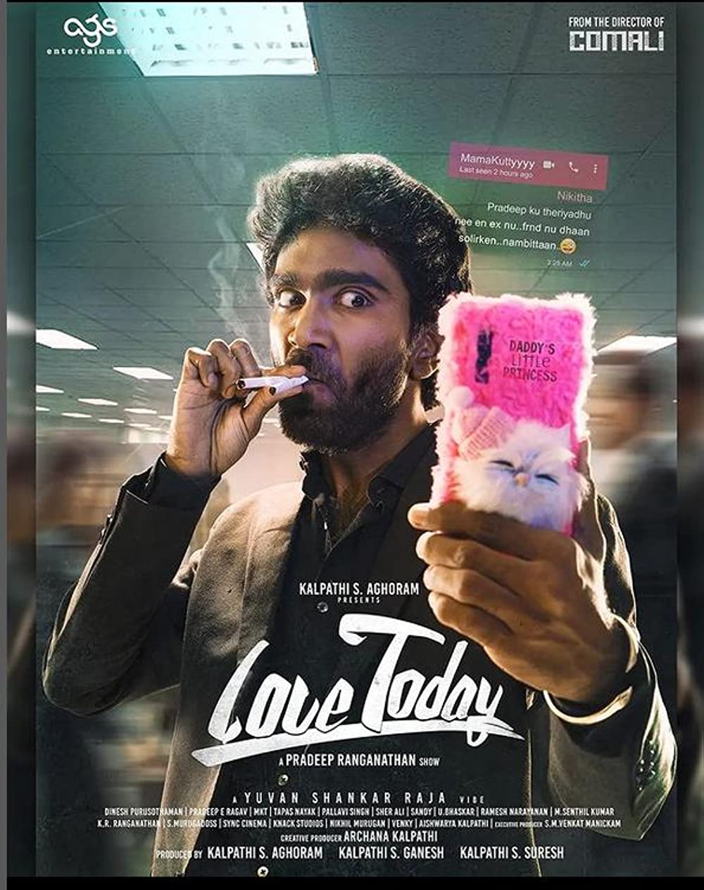 Love Today (2022) (PreDVDRip) – Indian Movie