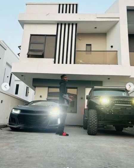 Latest Landlord – Singer, Zinoleesky Writes As He Shows Off New House (Photos)