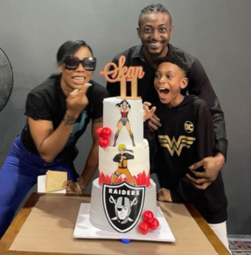Popular Dancer, Kaffy And Ex-Husband, Reunite For Their Son’s Birthday (Photos