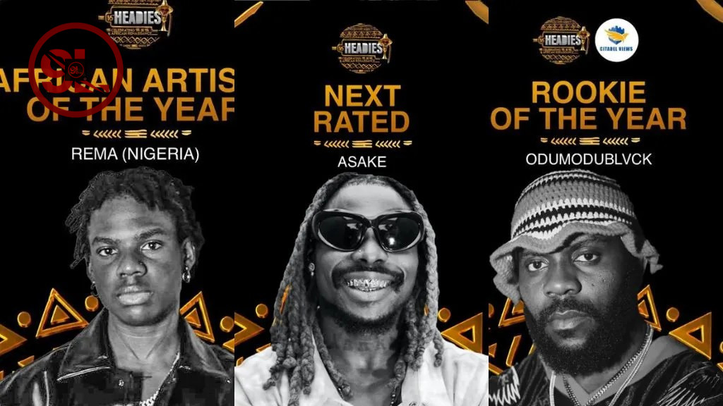 2023 Headies Rema bags artiste of the year award, Asake, Odumodublvck and others win big (Full List)