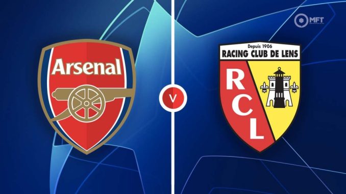 LIVE STREAM: Arsenal vs RC Lens (UCL 2023-24) #ARSRCL