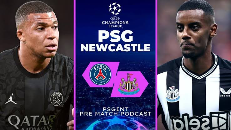 LIVESTREAM: Paris Saint-Germain vs Newcastle United (UEFA Champions League)