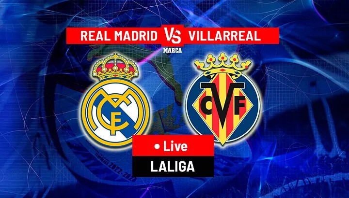 LIVESTREAM: Real Madrid vs Villarreal | La Liga 23/24
