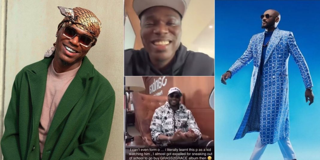 I almost got expelled for sneaking out to buy his album – Spyro shares story as he links up with 2Baba (Video)