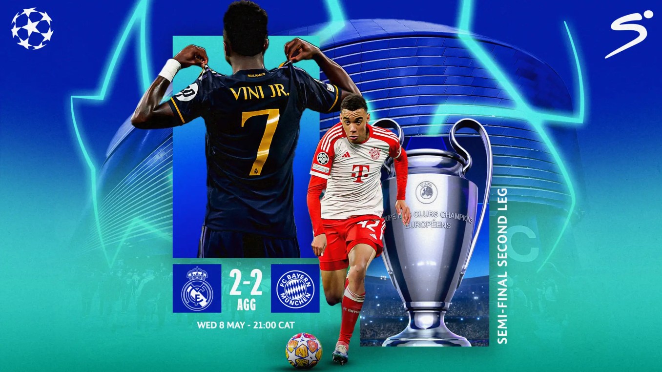 LIVESTREAM: Real Madrid vs Bayern Munich | UEFA Champions League 23/24